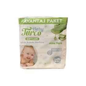 Baby Turco Softcare 3x90 Adet Aloe Vera Islak Bebek Havlusu