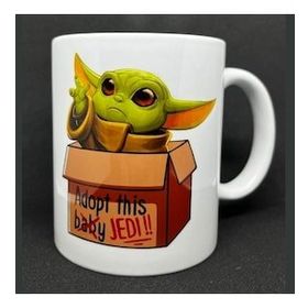 Baby Yoda Baskılı Kupa