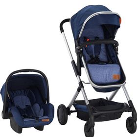 Baby2go 2035 Calme Mavi Travel Sistem Bebek Arabası