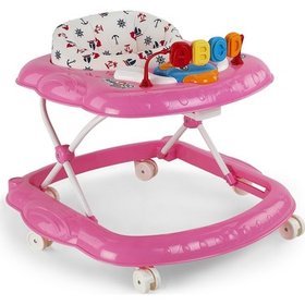 Baby2go 2075 Budy Müzikli Pembe Yürüteç