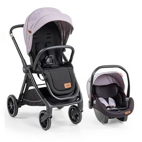 Baby2go 2443 / GRI Petunya Travel Sistem Gri Renk Bebek Arabası