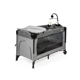 Baby2go Hound 60x120 cm Gri Anne Yanı Oyun Parkı