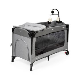 Baby2go Hound 60x120 cm Gri Anne Yanı Oyun Parkı