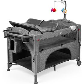 Baby2go Pelican 70x110 Gri Anne Yanı Oyun Parkı