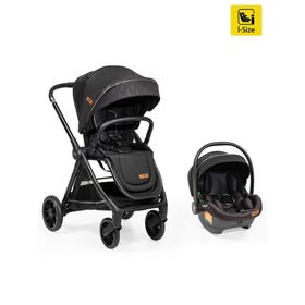 Baby2go Petunya Plus Siyah Travel Sistem Bebek Arabası