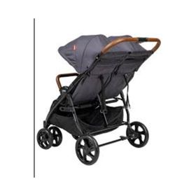 Baby2go Starling Gri İkiz Bebek Arabası