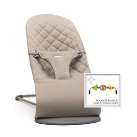 Babybjörn Balance Bliss Oyuncaklı 3D Jersey Sand Grey Ana Kucağı Cotton