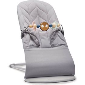 Babybjorn BB060246STM Bliss Petal Cotton Oyuncaklı ve Kanguru Mini 3D Cotton Jerse / Light Grey Ana Kucağı