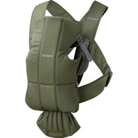 Babybjorn Mini 3d Cotton Dark Green Kanguru