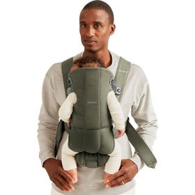 Babybjorn Mini 3d Cotton Dark Green Kanguru