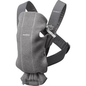 Babybjorn Mini 3D Cotton Jersey Dark Grey Kanguru