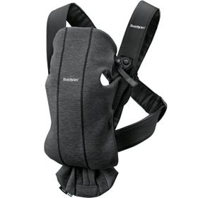 Babybjorn Mini 3D Cotton Jersey Dark Grey Kanguru