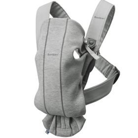 Babybjorn Mini 3D Cotton Jersey Light Grey Kanguru