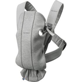 Babybjorn Mini 3D Cotton Jersey Light Grey Kanguru