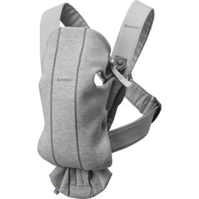 Babybjorn Mini 3D Cotton Jersey Light Grey Kanguru