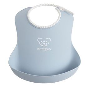Babybjorn Powder Blue Yumuşak Plastik Mama Önlüğü