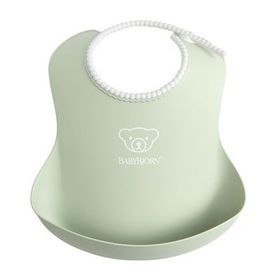 Babybjorn Powder Green Yumuşak Plastik Mama Önlüğü