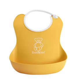 Babybjorn Powder Yellow Yumuşak Plastik Mama Önlüğü
