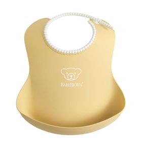 Babybjorn Powder Yellow Yumuşak Plastik Mama Önlüğü