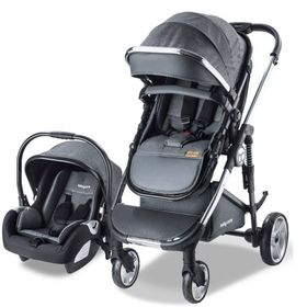 Babycare BC 440 Colarado Chrome Travel Sistem Gri Bebek Arabası