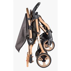 Babycare BC65 Capron Lüx Çift Yönlü Kahverengi Bebek Arabası