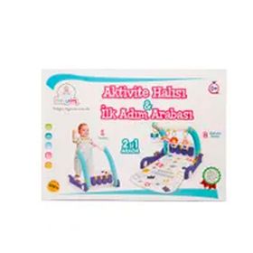 Babycim Pembe Aktivite Halısı ve İlk Adım Arabası
