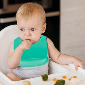BabyCo Yeşil Silikon Mama Önlüğü
