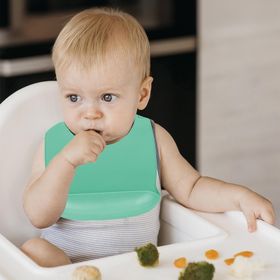BabyCo Yeşil Silikon Mama Önlüğü