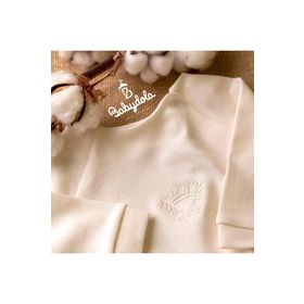 Babydola 11663 2'li Şapkalı Organik Tulum Set