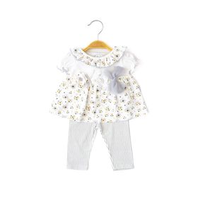 Babydola 12809 2'li Kız Bebek Taytlı Takım