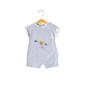 Babydola 12903 Erkek Bebek Kısa Kollu Penye Tulum