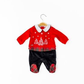 Babydola 13421 Kırmızı Unisex Bebek Tulum