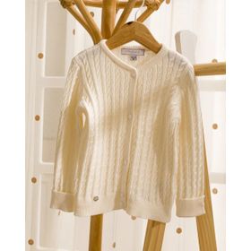 Babydola 13721 Kız Bebek Triko Hırka