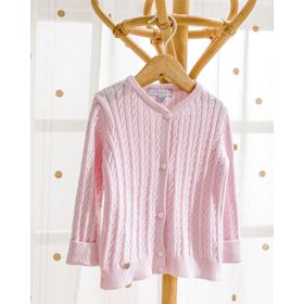 Babydola 13721 Kız Bebek Triko Hırka