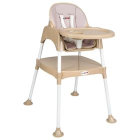 BabyDOOR 3105 Bambu Mama Çalışma Masalı Pedli Bej Mama Sandalyesi