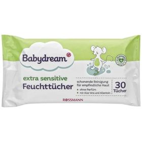 Babydream Çok Hassas Cilt Aloe Veralı 20'li Bebek Islak Mendil