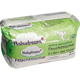 Babydream Çok Hassas Cilt Aloe Veralı 2x80'li Bebek Islak Havlu