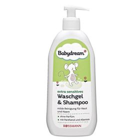 Babydream Çok Hassas Cilt ve Saç için 500 ml Saç ve Vücut Şampuanı