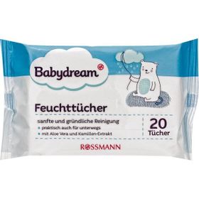 Babydream Normal Cilt Aloe Veralı ve Papatya Özlü 30'lu Bebek Islak Mendil