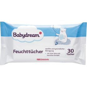 Babydream Normal Cilt Aloe Veralı ve Papatya Özlü 30'lu Bebek Islak Mendil