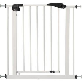 Babygo Otomatik Kapanan Tekstüre 76-80 cm Beyaz Bebek Güvenlik Kapısı