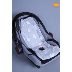 Babyhola Koyu Gri 0-13 kg Puset ve Bebek Oto Koltuğu Minderi