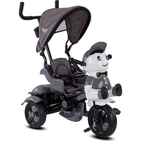Babyhope 125 Yupi Panda Gri Üç Tekerlekli Bisiklet