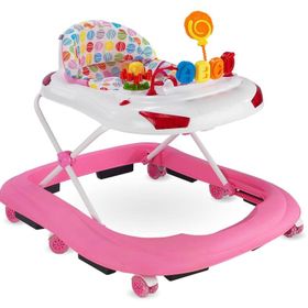 Babyhope 218 Tobby Pembe Beyaz Yürüteç