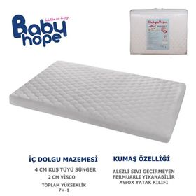 Babyhope 60x120 cm Yaylı Yatak