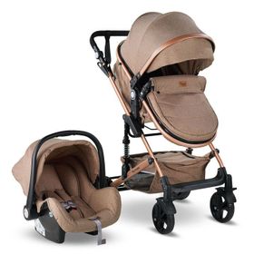 Babyhope BH-3007 Runner Gold Travel Bebek Arabası