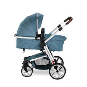 Babyhope BH-3025 Santana Mavi Travel Sistem Bebek Arabası