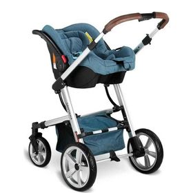 Babyhope BH-3025 Santana Mavi Travel Sistem Bebek Arabası