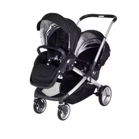 Babyhope BH-604 Siyah Çift Yönlü Bebek Arabası