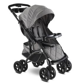Babyhope BH-609 Polo Gri Bebek Arabası